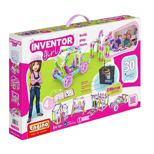 العاب التركيب التعليمية 1*30 من سلسلة Inventor Girl