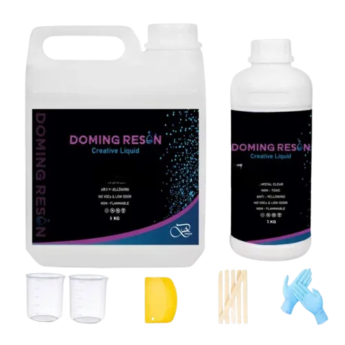 ريزن دومينج مرن عالي الشفافية (AB Epoxy)