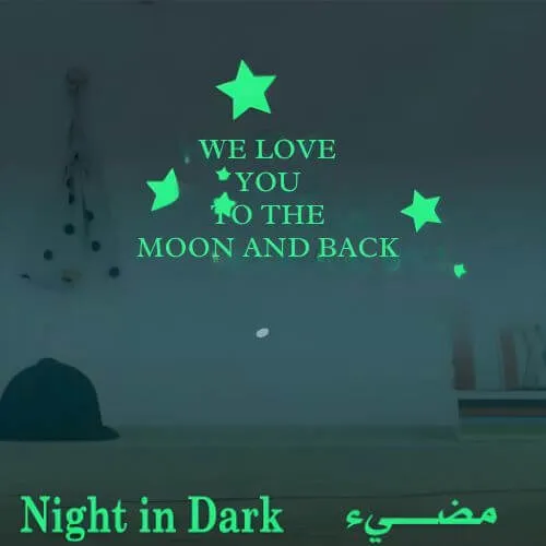 فينيل الأسطح الأمريكي الدائم المضيء في الظلام
