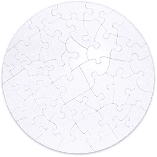 Puzzle Round - 10 pcs