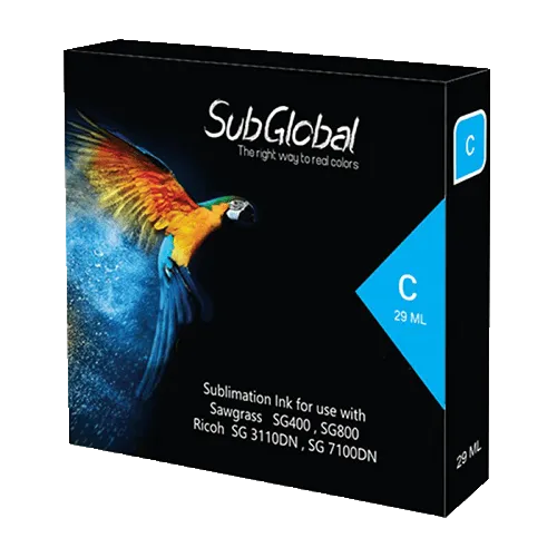 حبر سبليمشن لطابعات ساوجرس SG400/800 وريكو 3110/7100