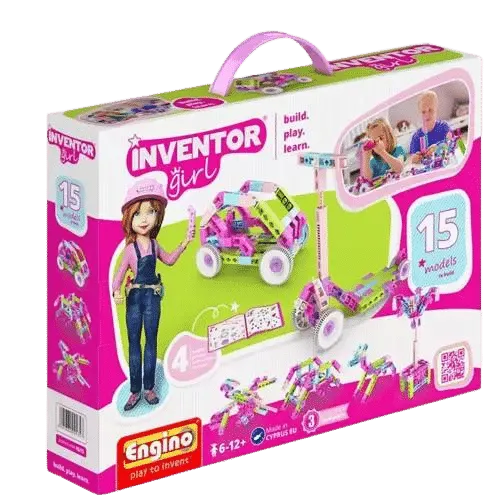 العاب التركيب التعليمية 1*15من سلسلة Inventor Girl