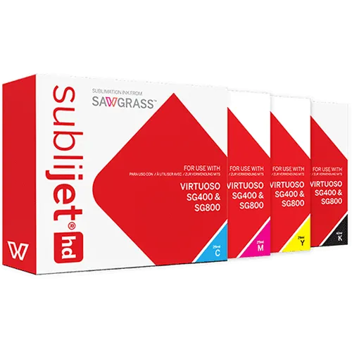 مجموعة أحبار CMYK لطابعة SG800