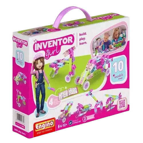العاب التركيب التعليمية 1*10من سلسلة INVENTOR GIRL