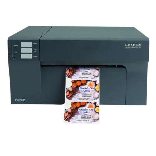 طابعة استكرات وبطاقات ملونة LX910e