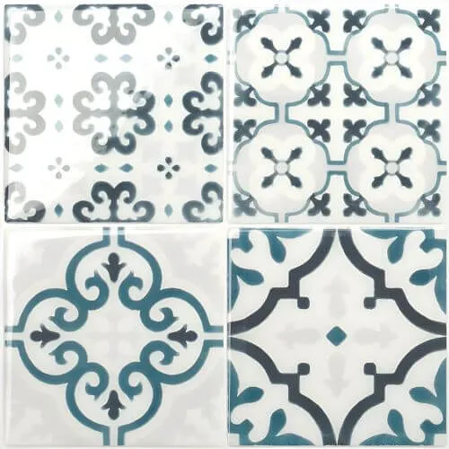 "Vintage Marino" Peel and Stick Backsplash
