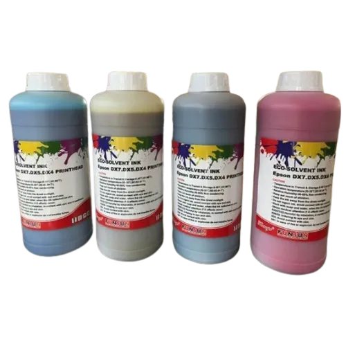 حبر Eco-solvent للطابعات الكبيره- متعدد الالوان