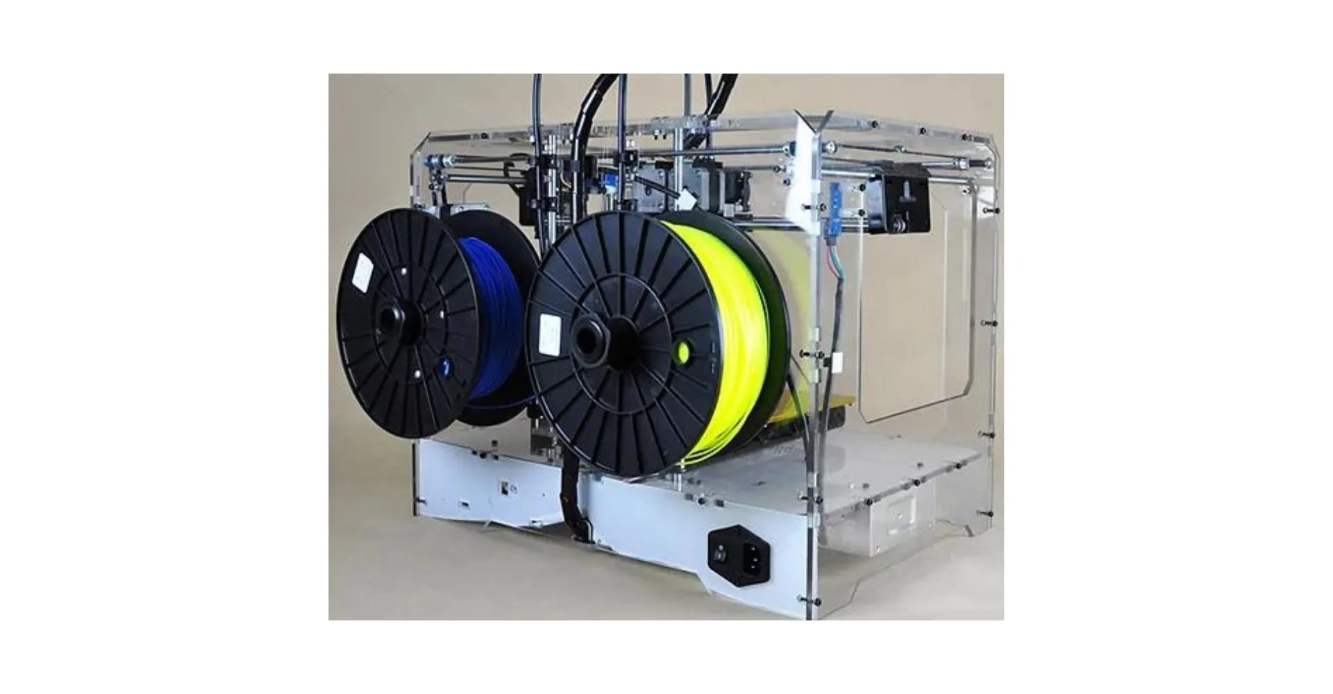 طابعة 3D موديل D4X طباعة لونين