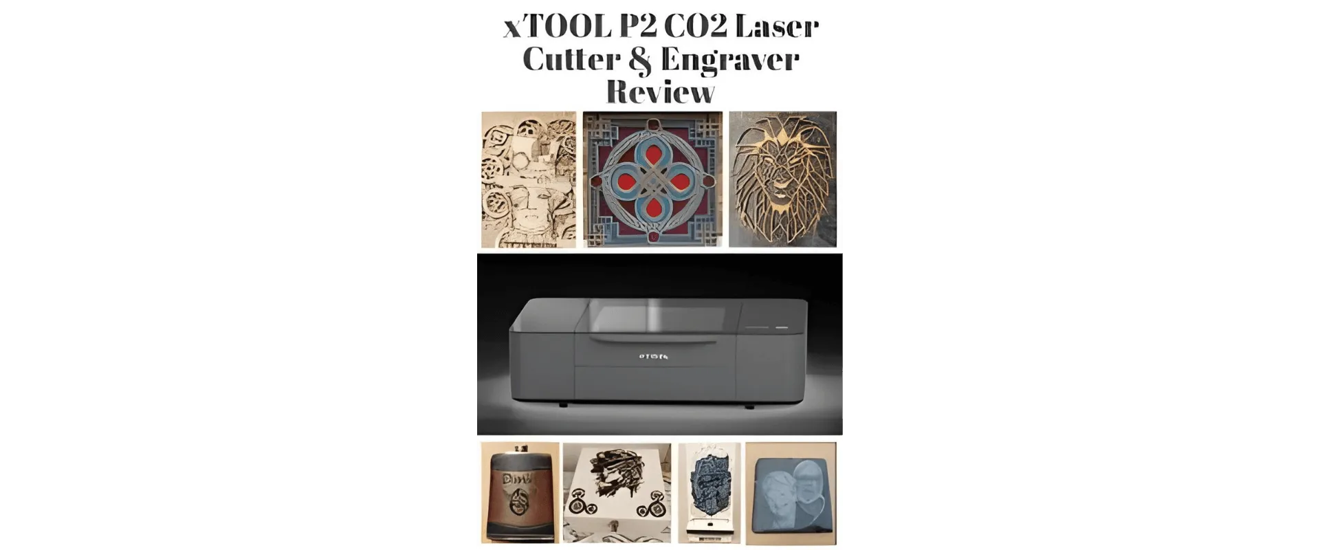 ماكينة الحفر والقطع بالليزر xTool P2S – قوة 55 واط بتقنية CO₂