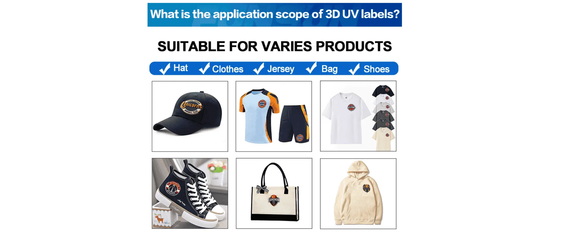 طابعة استيكرات UV ثلاثية الأبعاد FUNSUN – طباعة على الاقمشة UV DTF مقاس A3