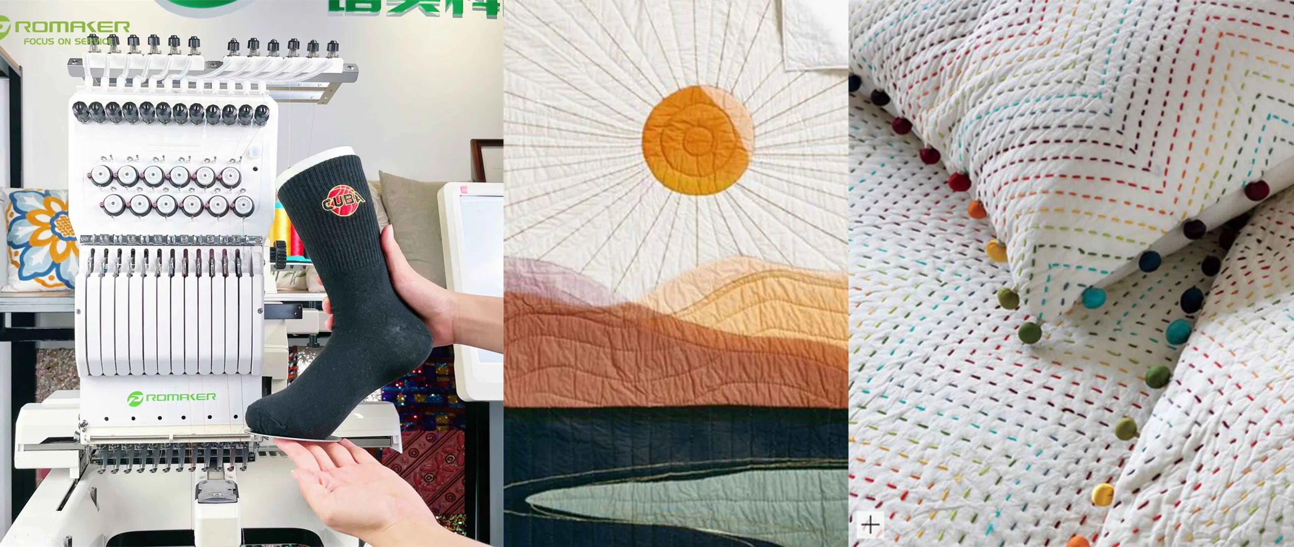 تطريز كمبيوتر بروميكار 12 إبرة - رأس واحد - إطار 36×20 سم و برنامج مجانآ