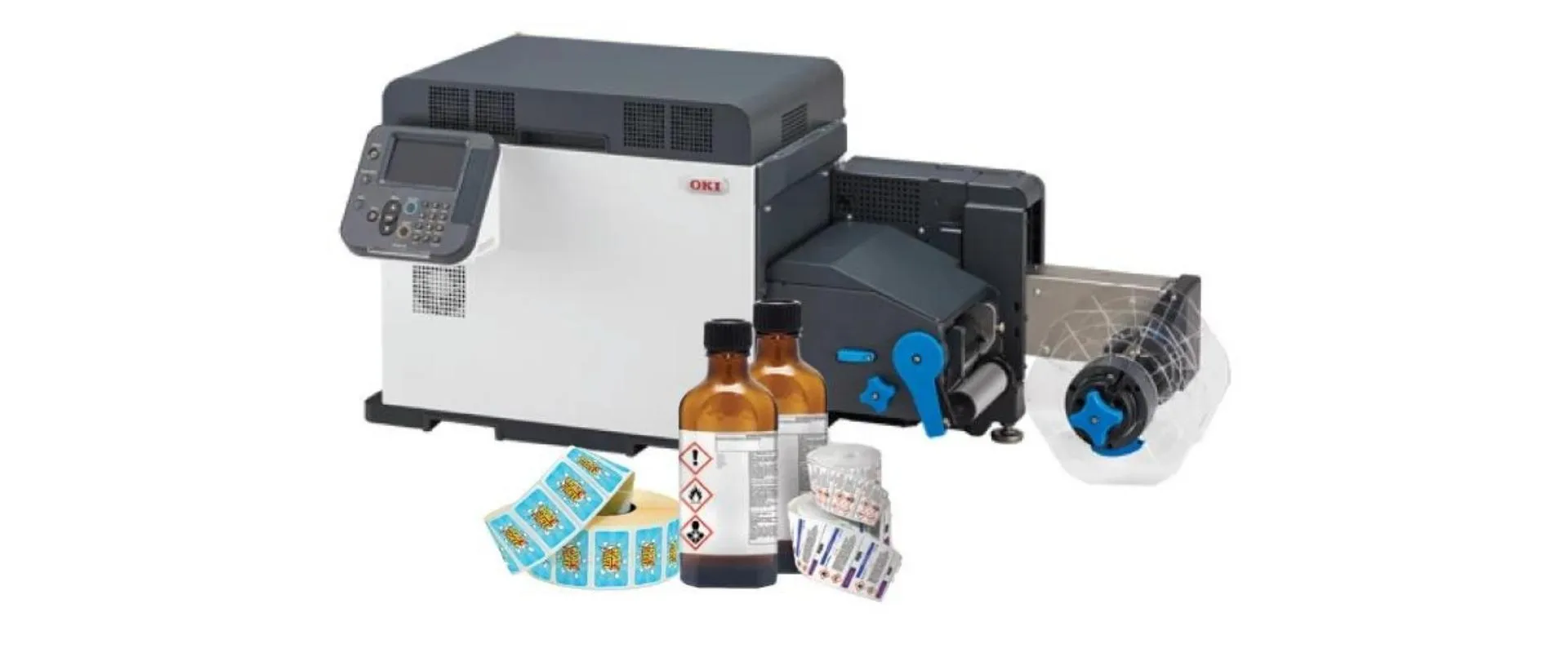 طابعة ليبل واستكرات OKI Pro1050