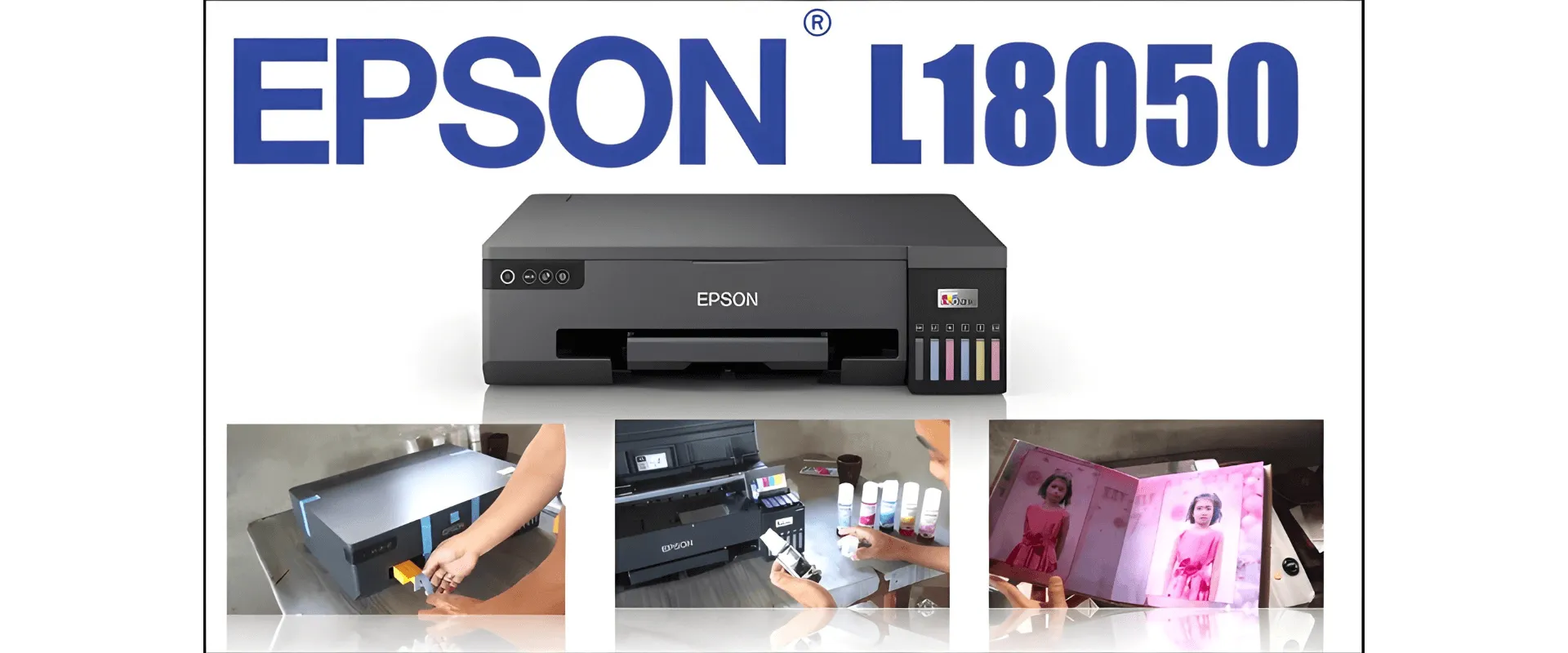 طابعة إبسون L18050 نافثة للحبر مقاس A3